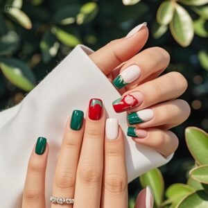 white pedicure for fair skin