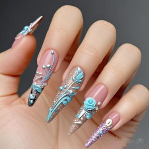  alt="3D nail art designs" – A guide to stunning 3D nail art.