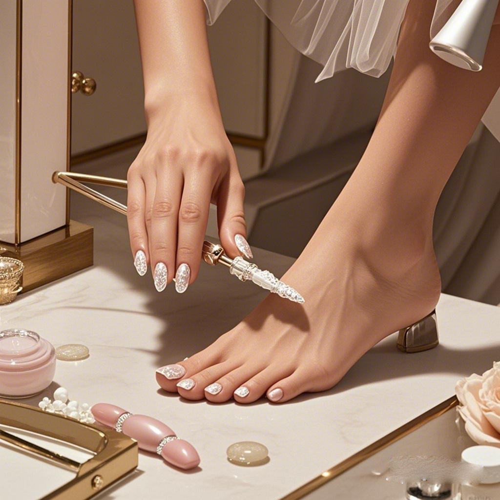 alt="bridal nails 2025" – A guide to top wedding nail trends