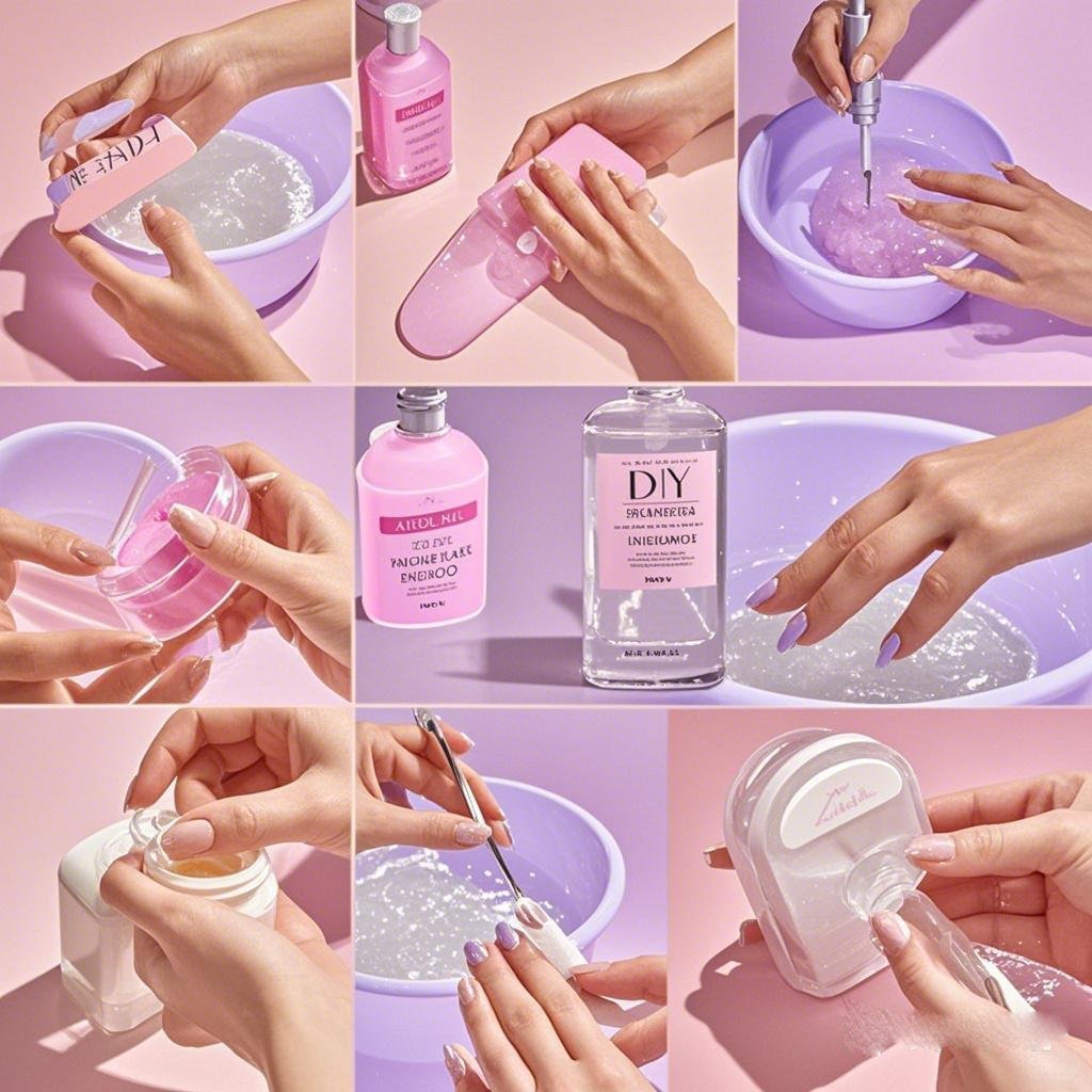alt="how to remove gel nails safely" – A step-by-step guide to gel nail removal.