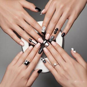 alt="minimalist nail designs" – A guide to chic, simple nail art.