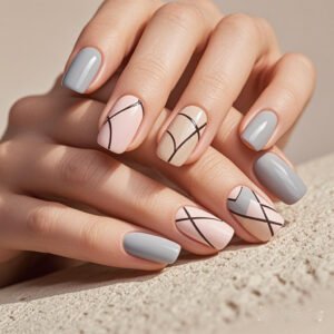 alt="minimalist nail designs" – A guide to chic, simple nail art.