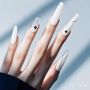 alt="minimalist nail designs" – A guide to chic, simple nail art.
