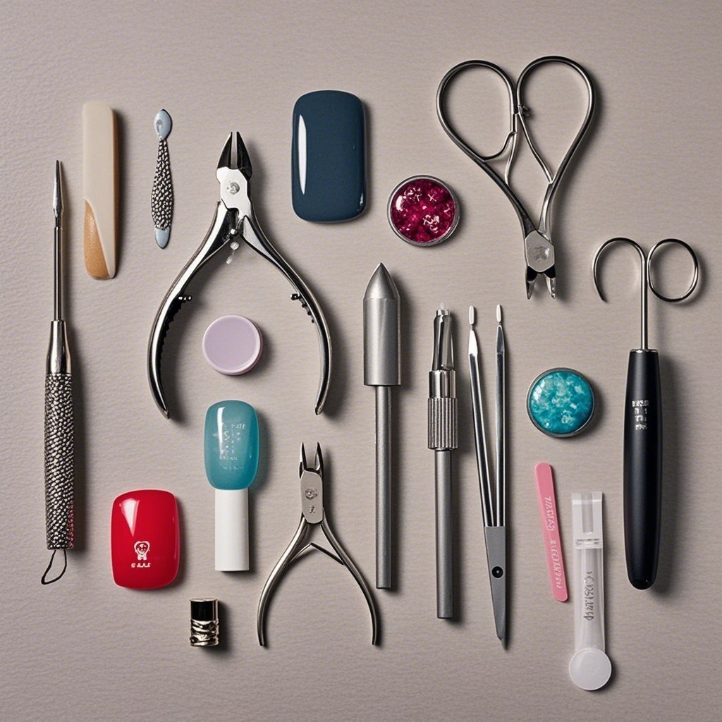 alt="nail art tools" – A guide to the must-have tools for professional nail art.