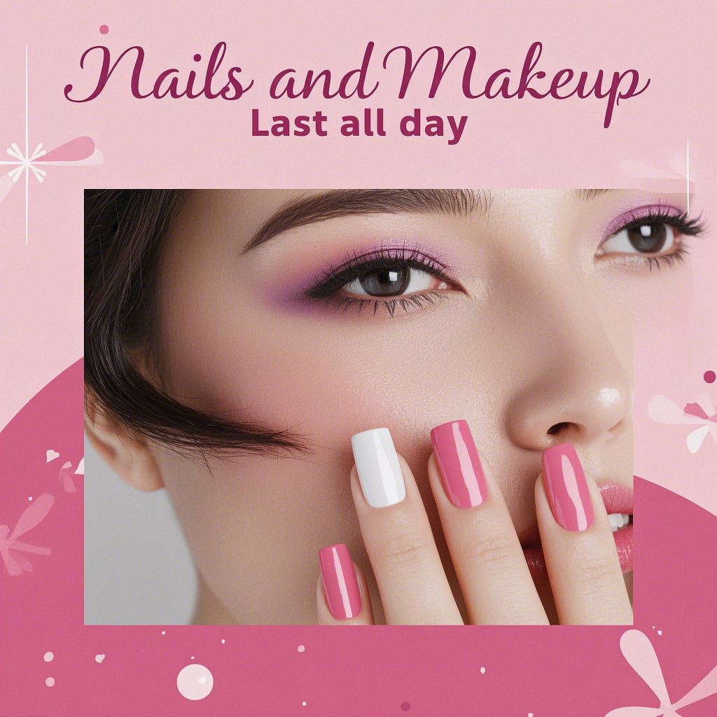 alt="nails and makeup last all day" – Professional techniques for enduring beauty looks.