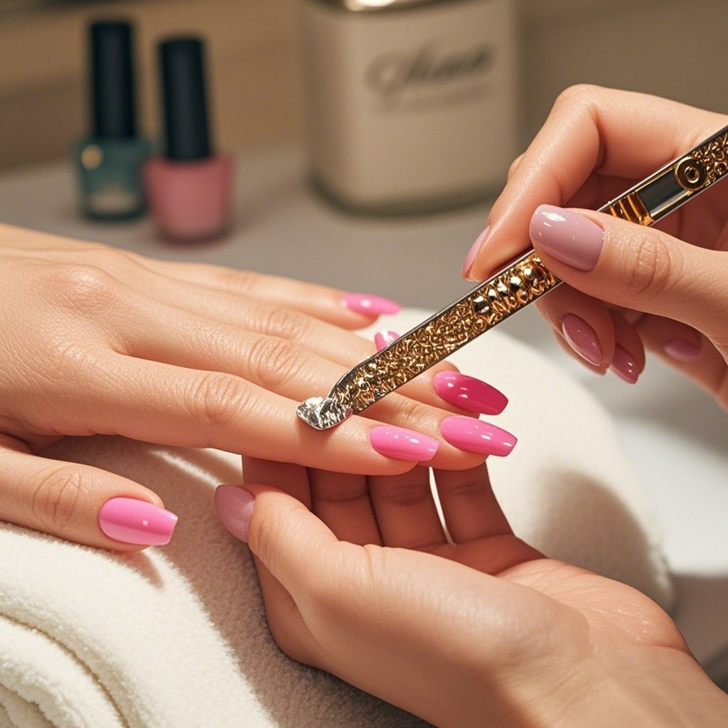 alt="remove gel nails safely" – A guide to safe and effective gel nail removal.