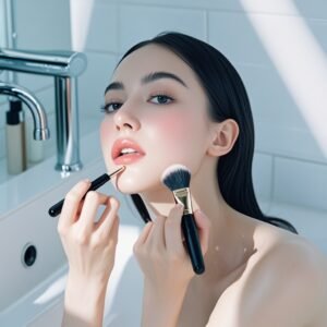 alt="skin-first makeup" – Natural makeup look examples