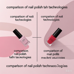 Compare different nail polish technologies.