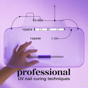 Learn professional UV curing for nail polish.
