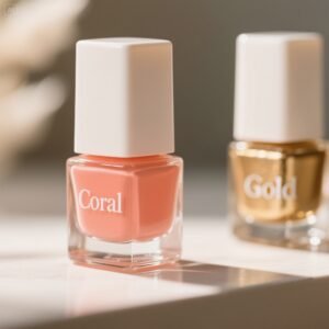  Color-Blocked French Tips
