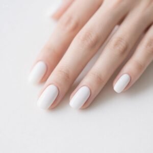 Summer nail designs 2025 : Pure Elegance