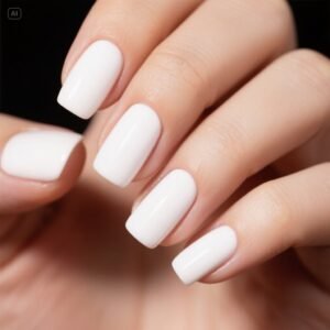 Summer nail designs 2025 : Pure Elegance