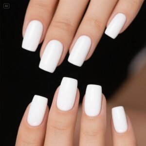 Summer nail designs 2025 : Pure Elegance