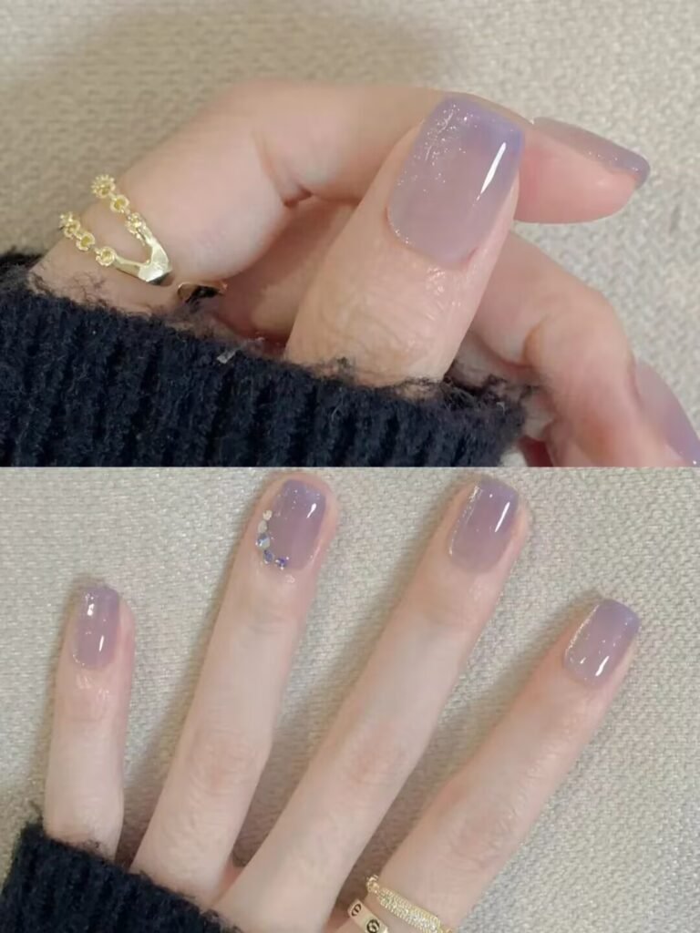 Summer nail designs 2025 :  Romantic Allure