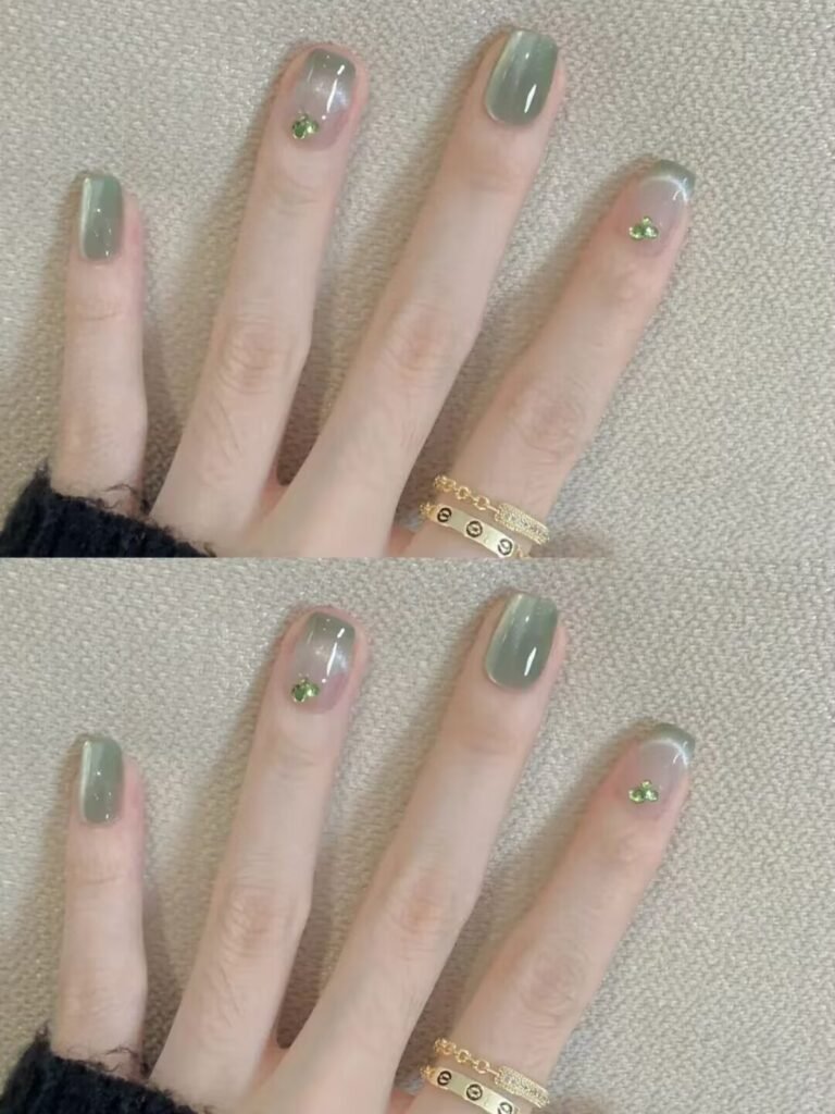 Summer nail designs 2025 : Nature's Palette