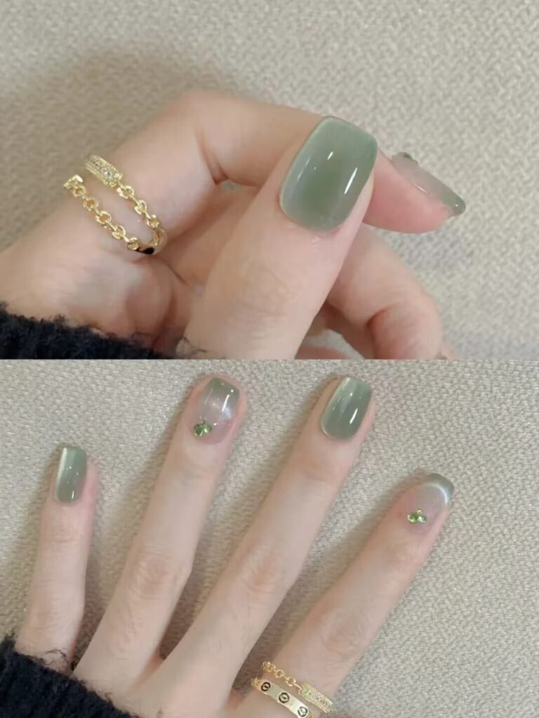 Summer nail designs 2025 : Nature's Palette