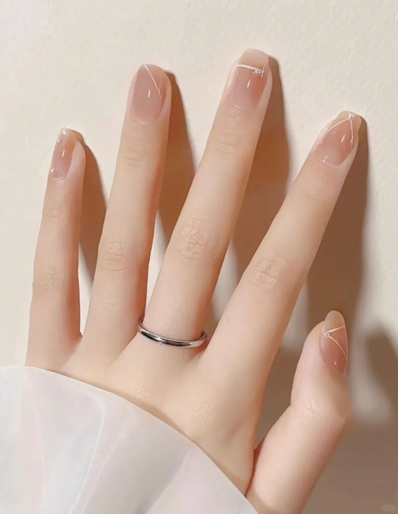 Summer nail designs 2025 :Timeless Sophistication