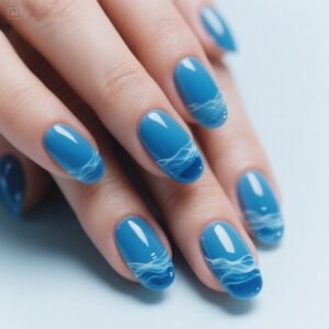 Summer nail designs 2025 :  Cool Refreshment