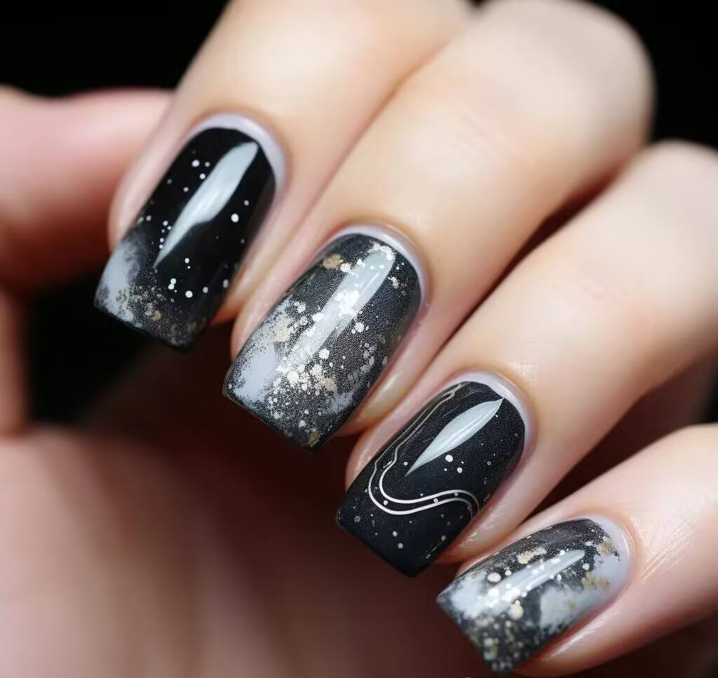 2025 Airy Nail Trends: Translucent gel collides with minimalism, showing a breathable gradient design.