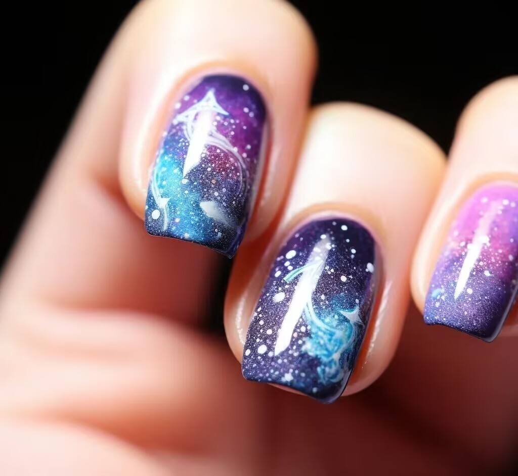 2025 Airy Nail Trends: Translucent gel collides with minimalism, showing a breathable gradient design.