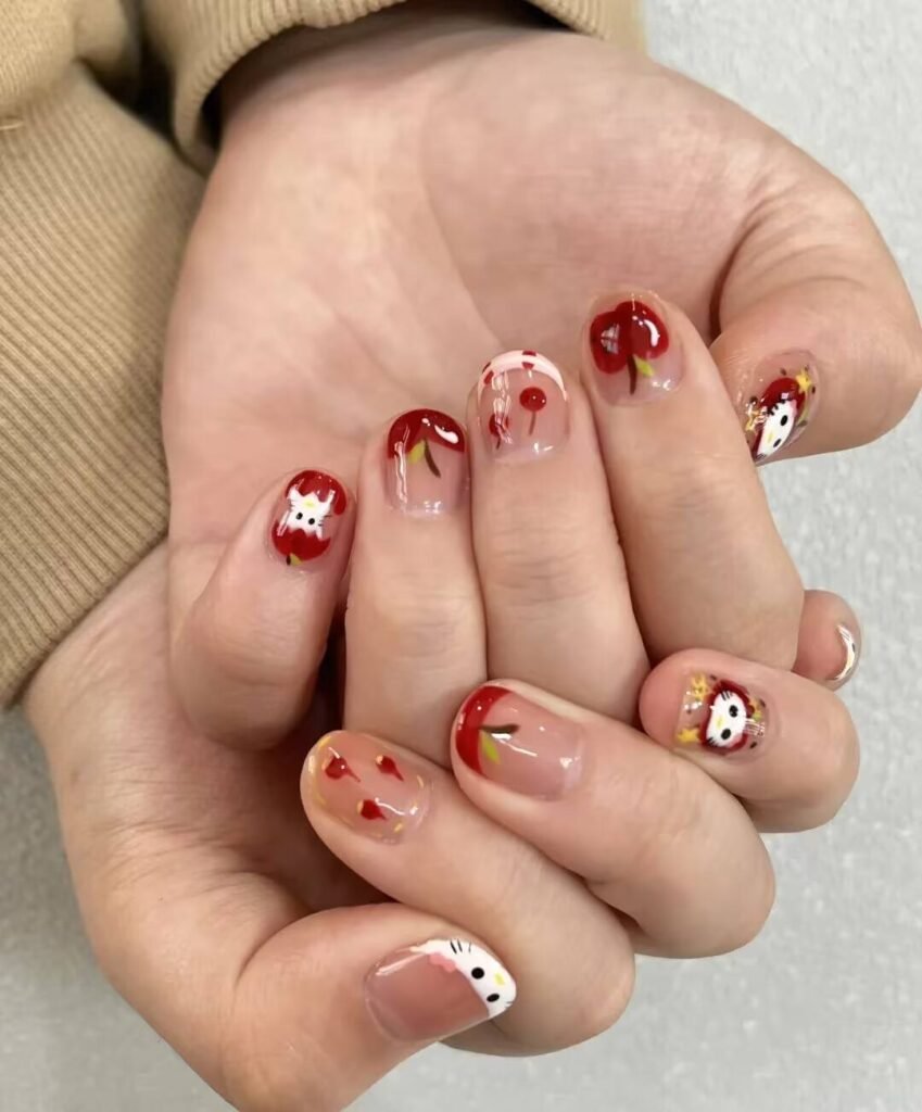 2025 Airy Nail Trends: Translucent gel collides with minimalism, showing a breathable gradient design.