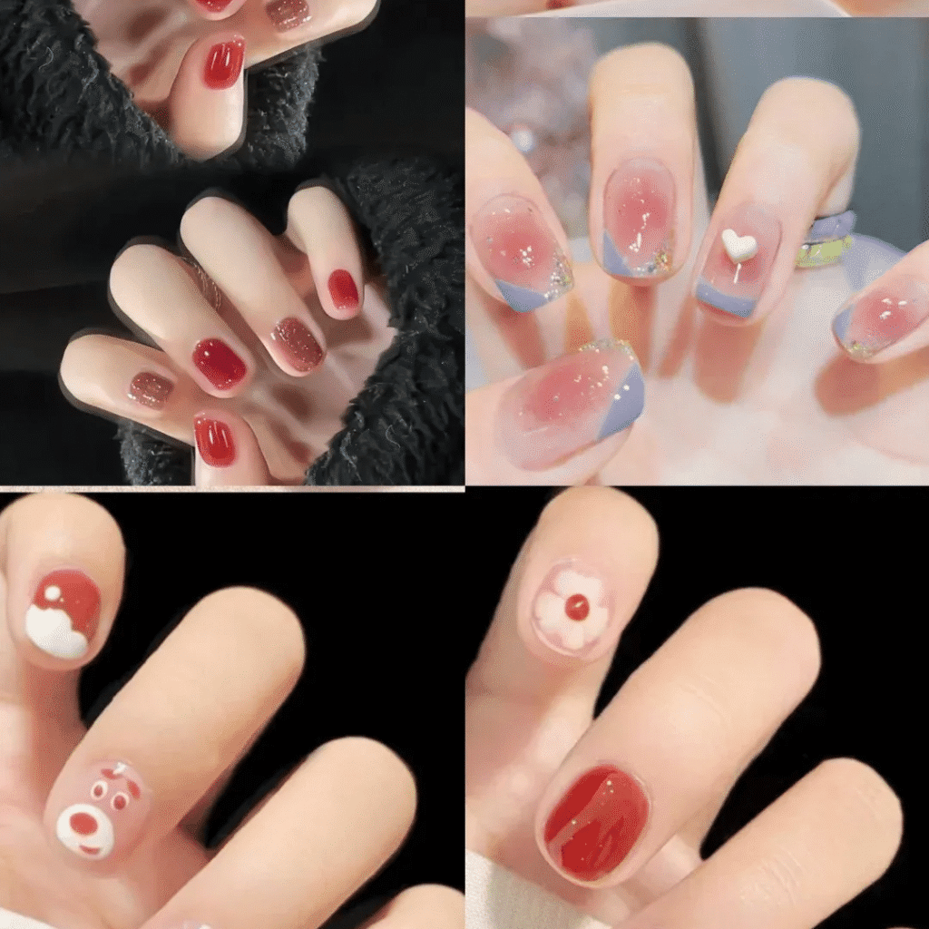 2025 Short Nail Trends: 6 Viral Designs to Slim & Whiten Fingers + Pro Tips 19 2025 short nail trends:Effortless Elegance for All Skin Tones