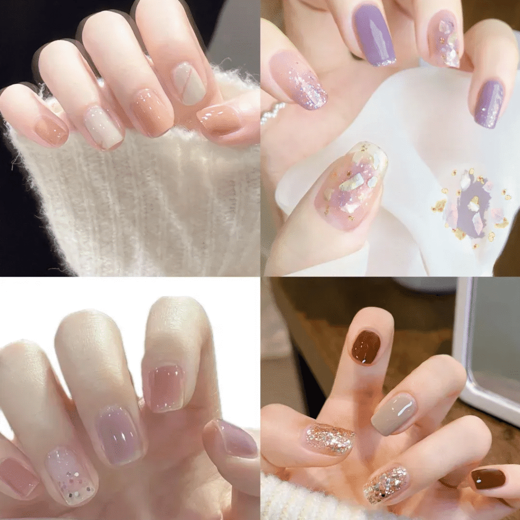 2025 Short Nail Trends: 6 Viral Designs to Slim & Whiten Fingers + Pro Tips 24 2025 short nail trends:Effortless Elegance for All Skin Tones
