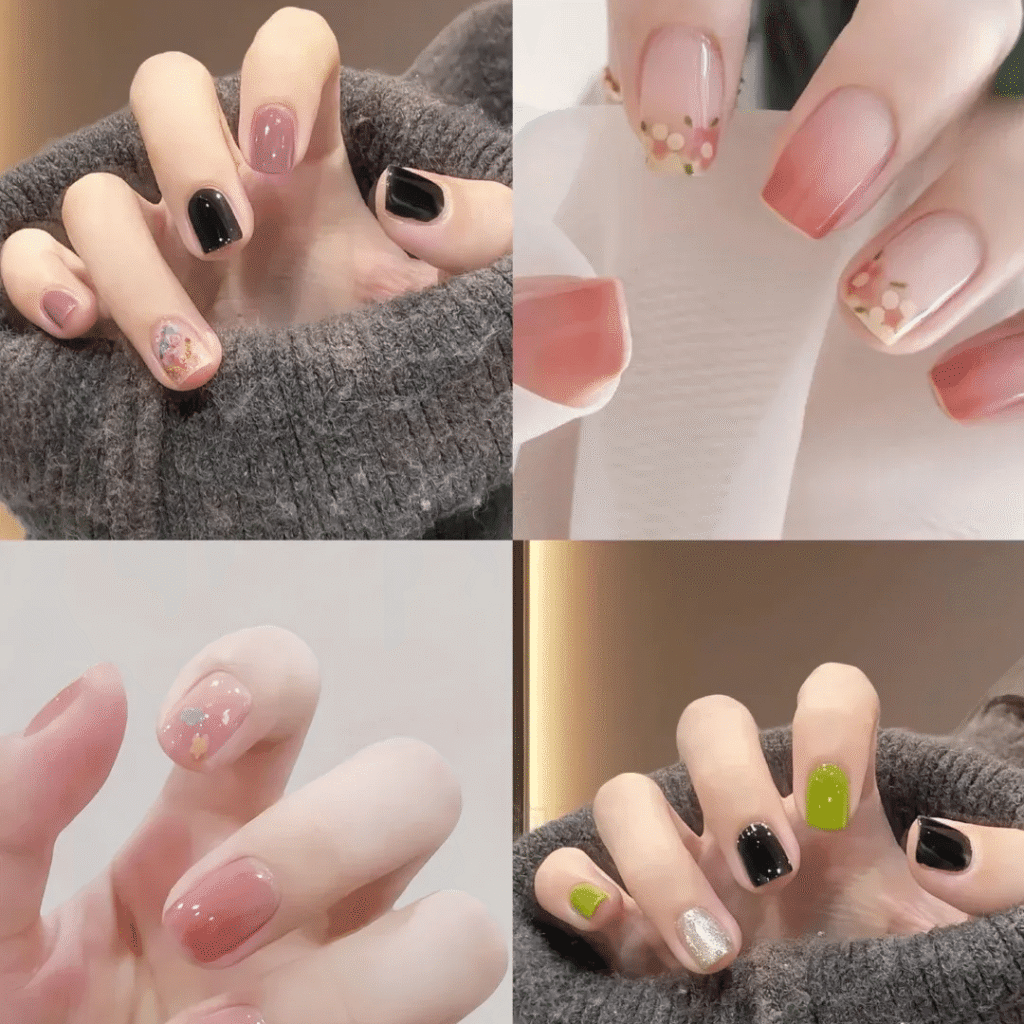 2025 Short Nail Trends: 6 Viral Designs to Slim & Whiten Fingers + Pro Tips 29 2025 short nail trends:Effortless Elegance for All Skin Tones