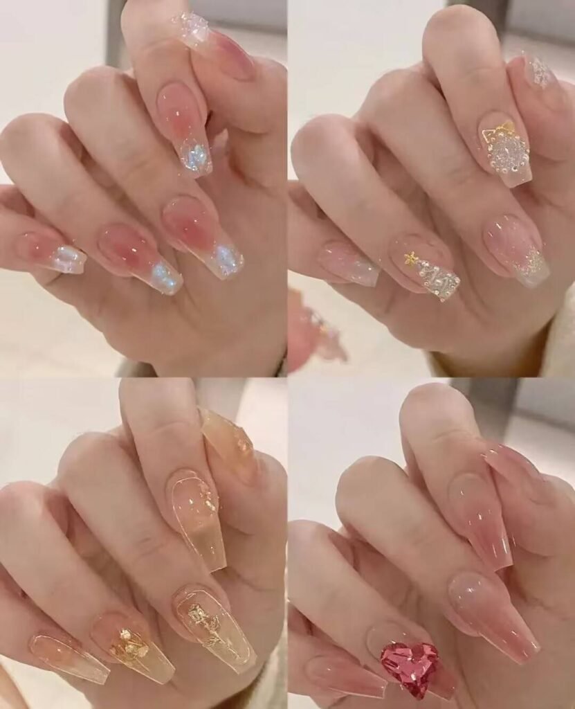 "Cream Shell White Pedicure with minimalist pearl finish - clean toe nail aesthetic" 