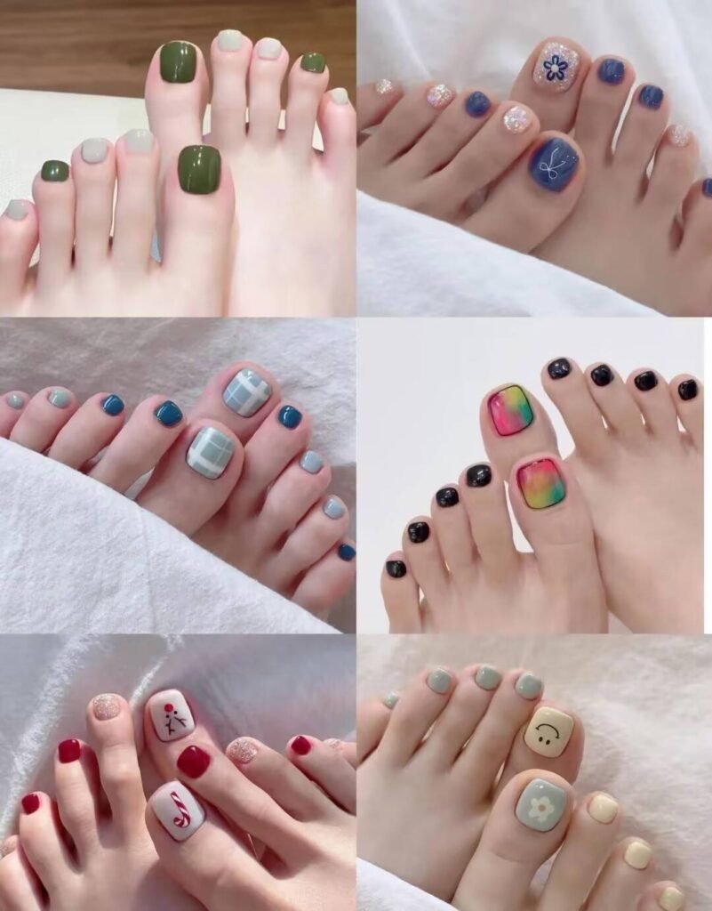 Ultimate Summer Pedicure Trends:"milky white minimalist pedicure with sandals"