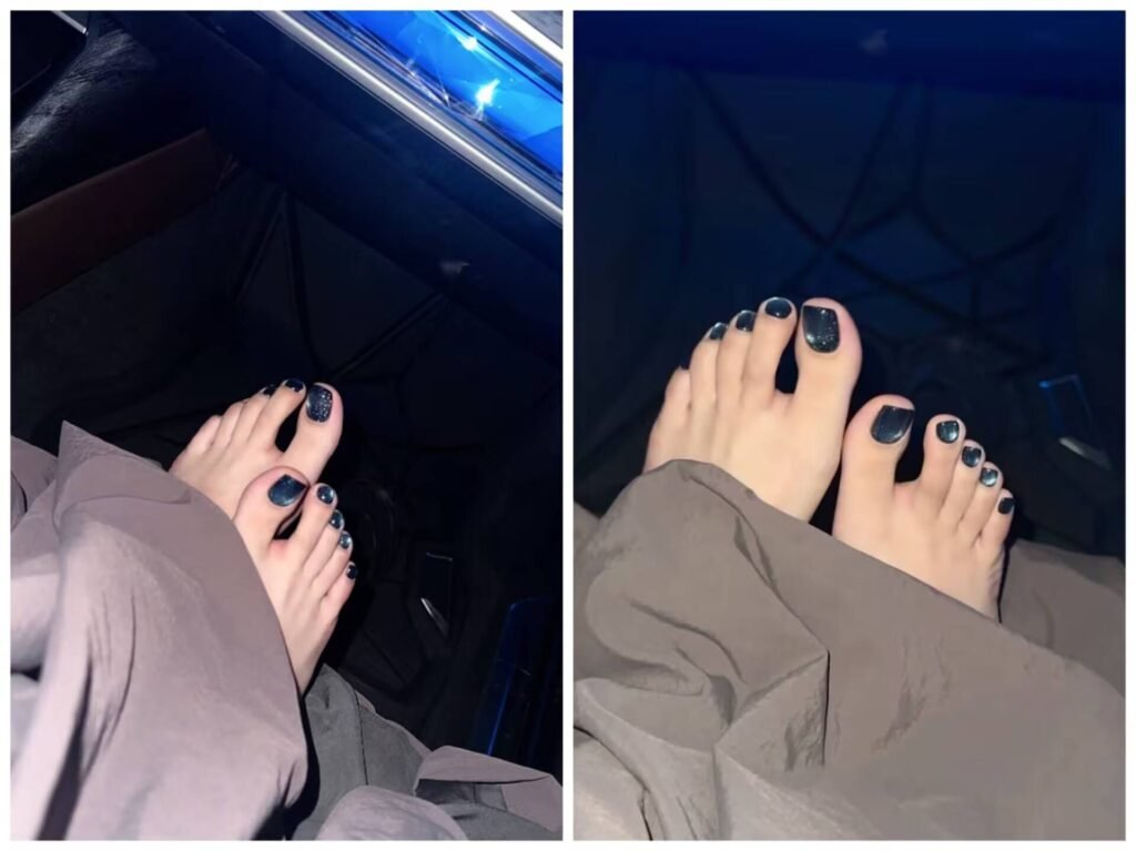 Ultimate Summer Pedicure Trends:"milky white minimalist pedicure with sandals"