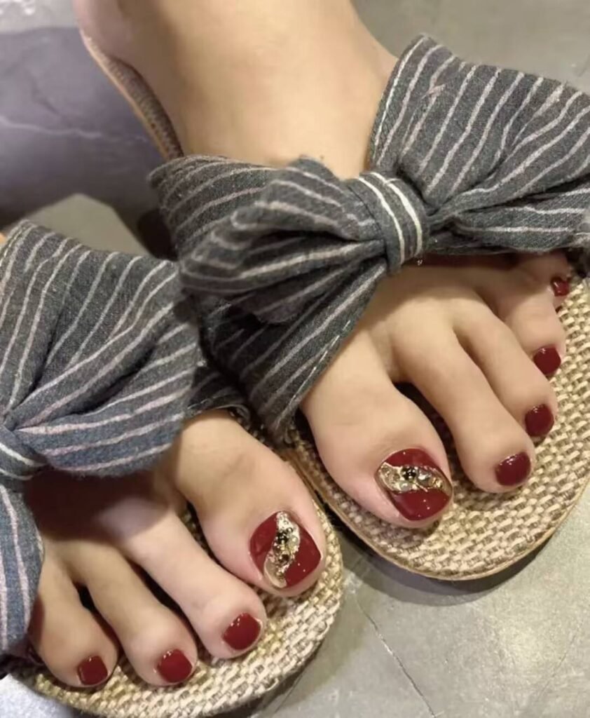Ultimate Summer Pedicure Trends:"milky white minimalist pedicure with sandals"