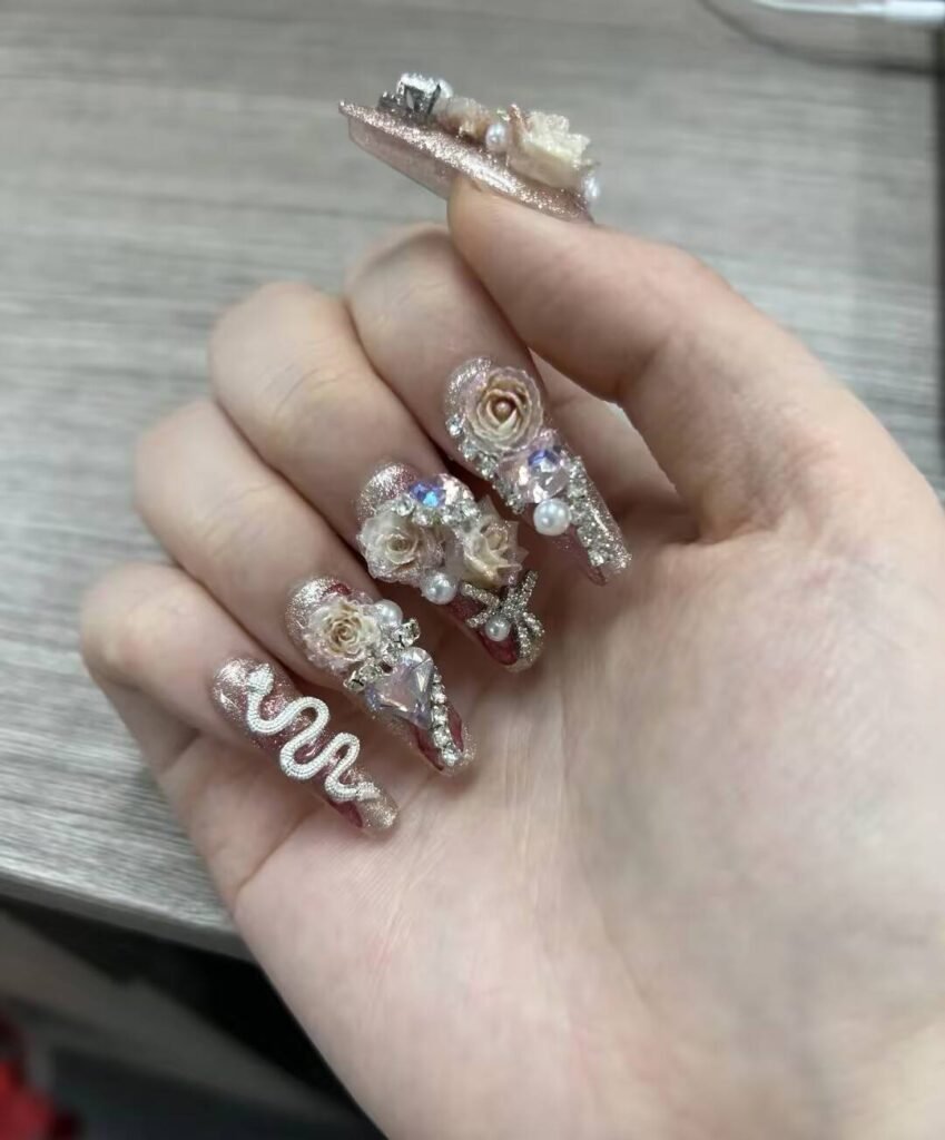 "Best nail polish colors and art styles for fair skin."