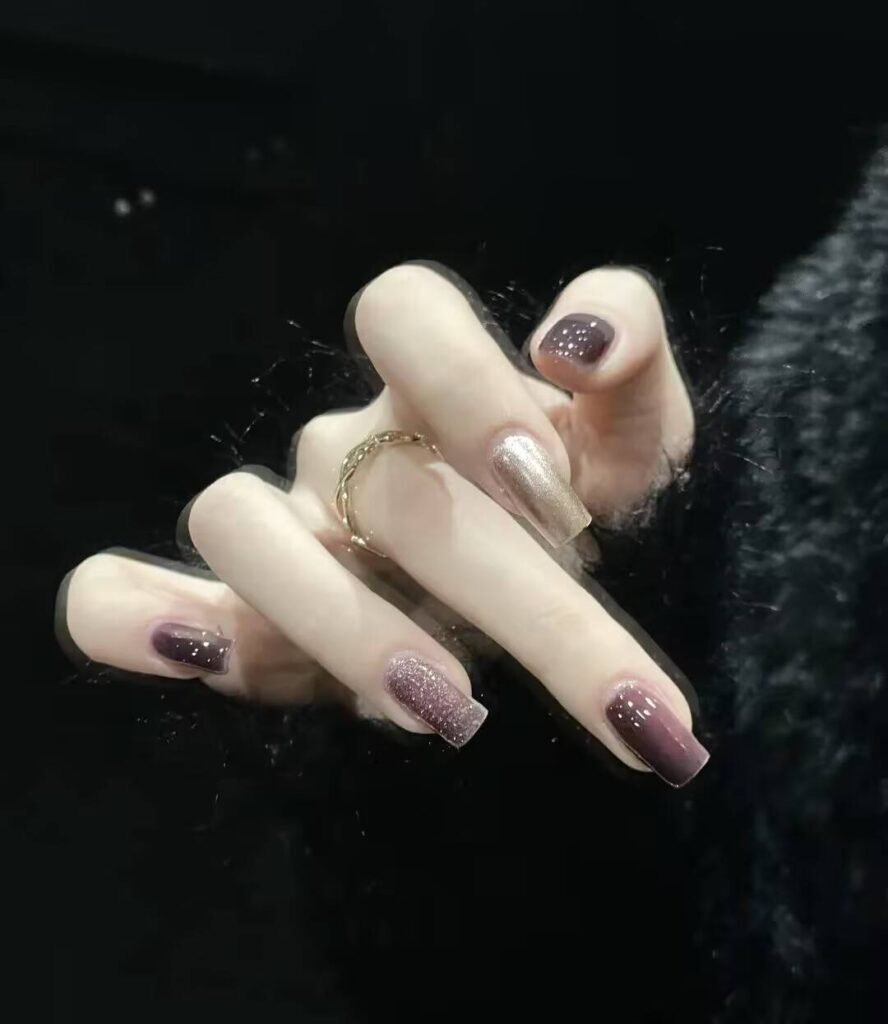 "Ultimate Nail Style Guide: showcase of trendy nail art designs including ombre, glitter, and minimalist styles on diverse hand models"