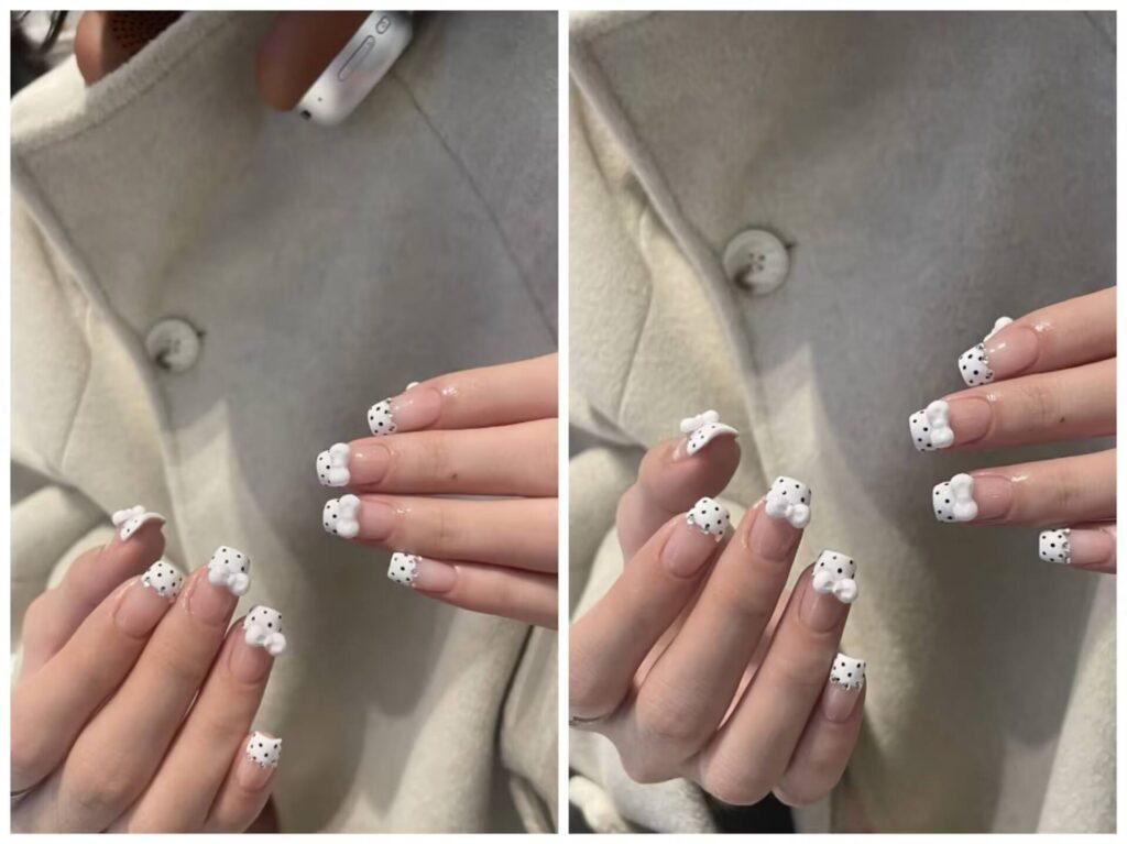 "Ultimate Nail Style Guide: showcase of trendy nail art designs including ombre, glitter, and minimalist styles on diverse hand models"