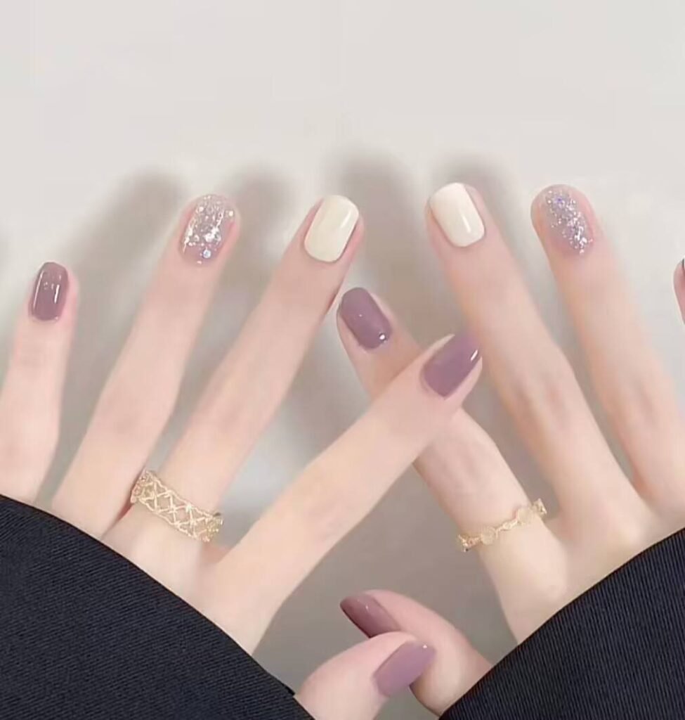 "Ultimate Nail Style Guide: showcase of trendy nail art designs including ombre, glitter, and minimalist styles on diverse hand models"