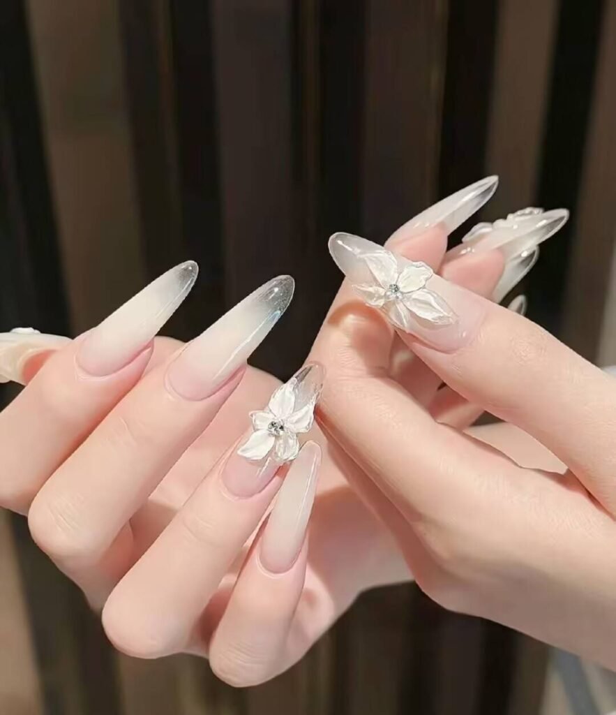 "Ultimate Nail Style Guide: showcase of trendy nail art designs including ombre, glitter, and minimalist styles on diverse hand models"