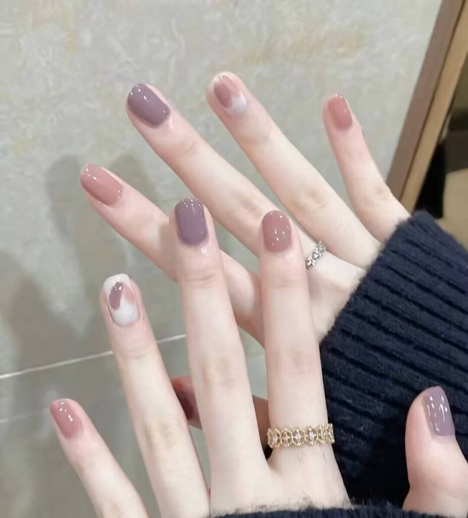 "Ultimate Nail Style Guide: showcase of trendy nail art designs including ombre, glitter, and minimalist styles on diverse hand models"