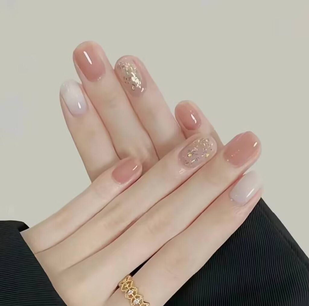 "Ultimate Nail Style Guide: showcase of trendy nail art designs including ombre, glitter, and minimalist styles on diverse hand models"